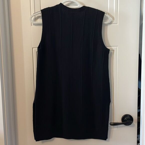 Theory Black Meenaly Cashmere Sweater - Picture 2 of 5